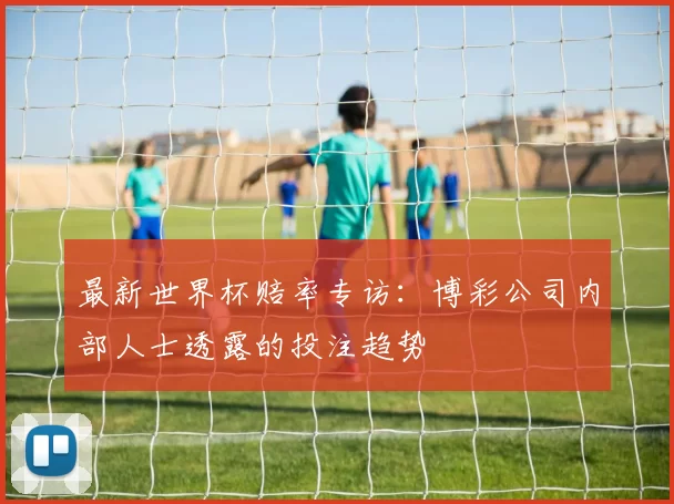最新世界杯赔率专访:博彩公司内部人士透露的投注趋势