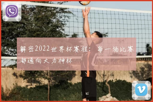 解密2022世界杯赛程:每一场比赛都通向大力神杯