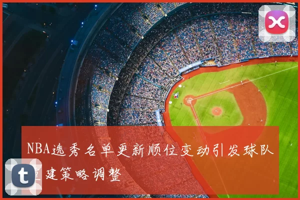 NBA选秀名单更新顺位变动引发球队重建策略调整