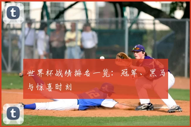 世界杯战绩排名一览：冠军、黑马与惊喜时刻